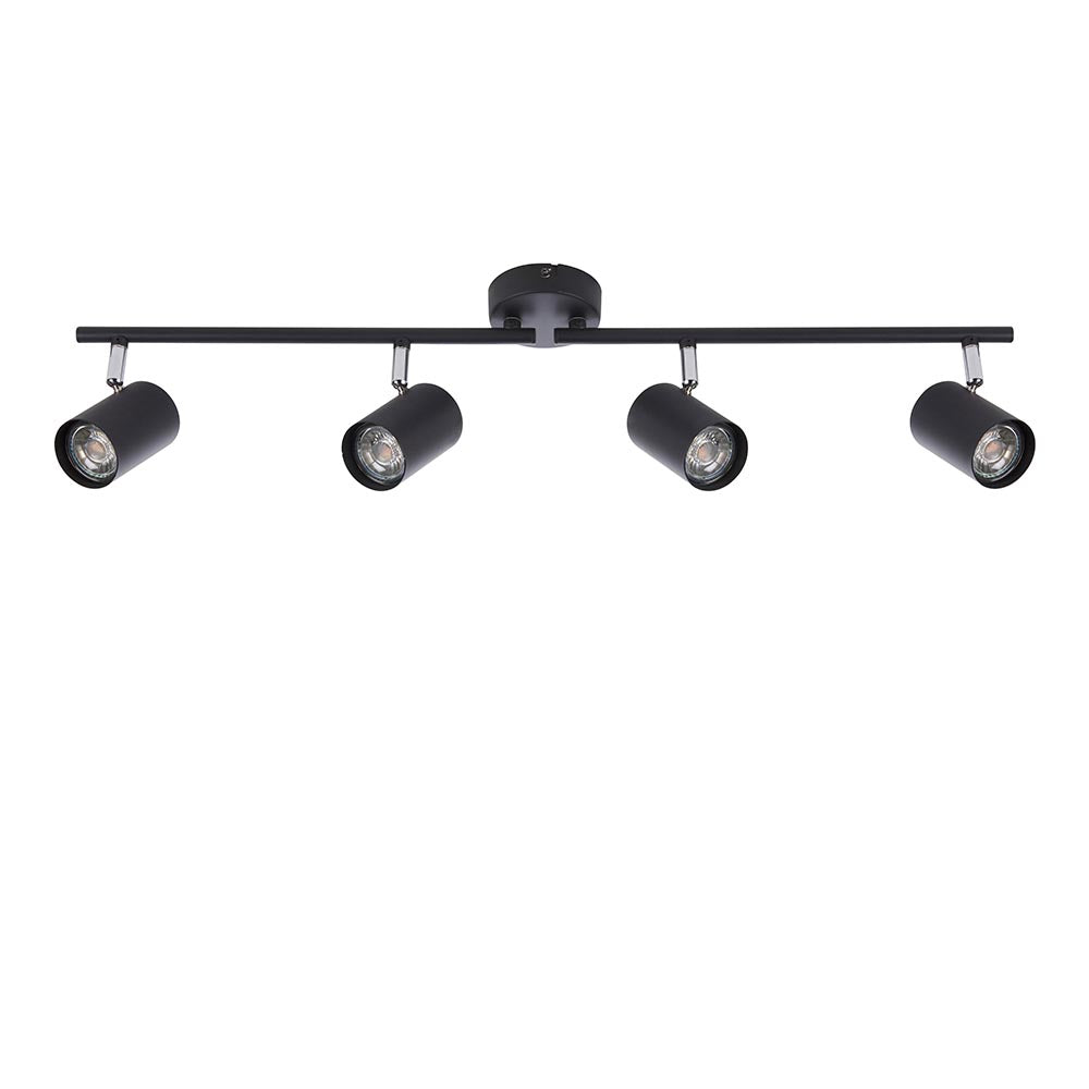 Arezzo 4 Light Spotlight Bar in Black