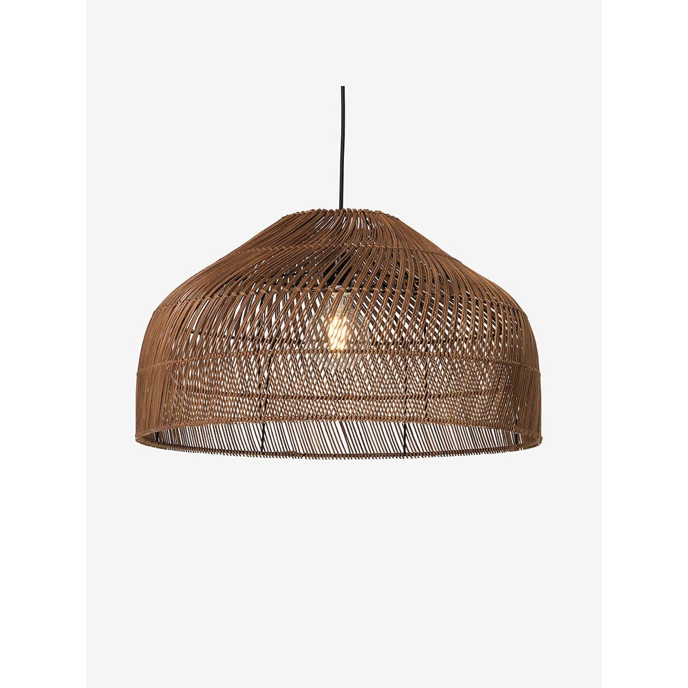 Java Dark Large Rattan Lamp Shade
