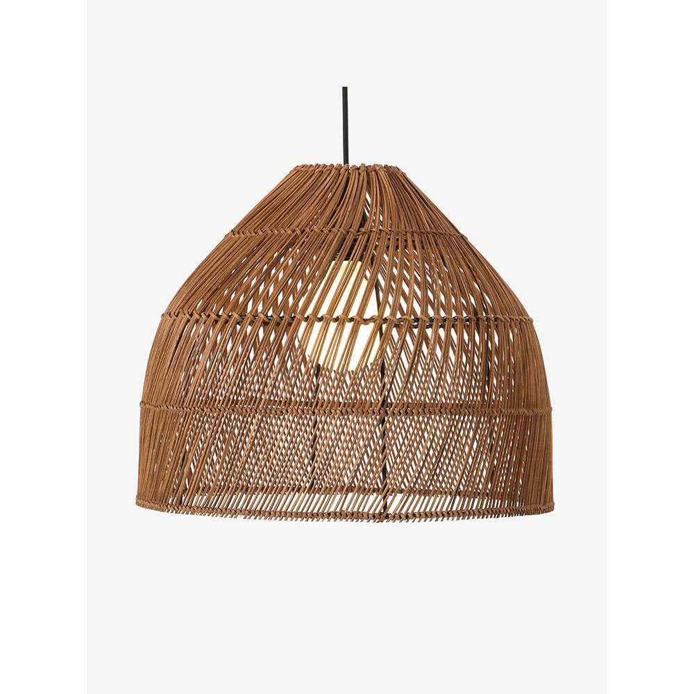 Java Dark Small Rattan Lamp Shade