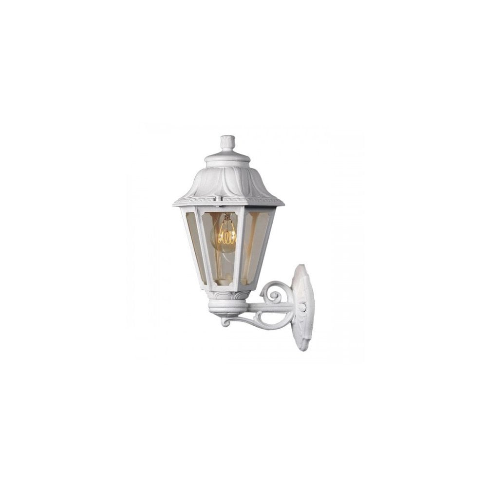Bisso Anna E27 White Wall Lantern