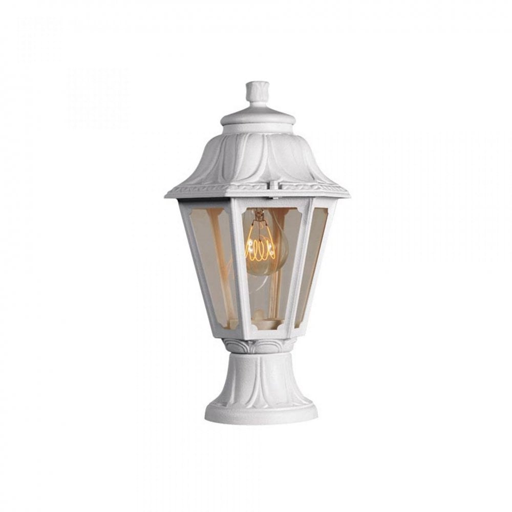 Mikrolot Anna White Post /Pillar Top Lantern