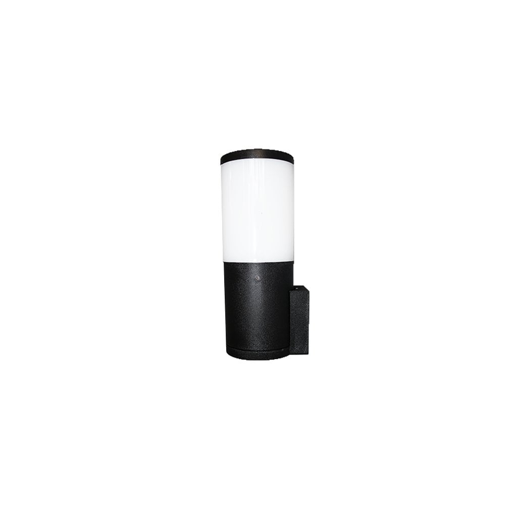 Amelia Black Opal LED 6W Bollard Wall Light
