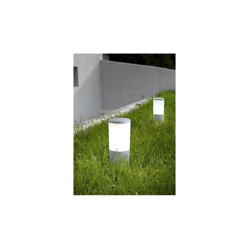 Amelia Grey Opal Bollard Spike Light LED 6W