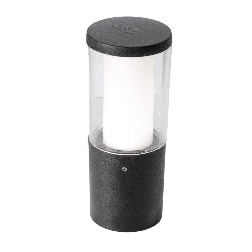 Carlo 250 mm Black Clear LED 3.5W Bollard Post Light