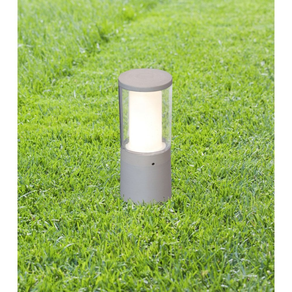 Carlo 250 mm Grey Clear LED 3.5W Bollard Spike Light