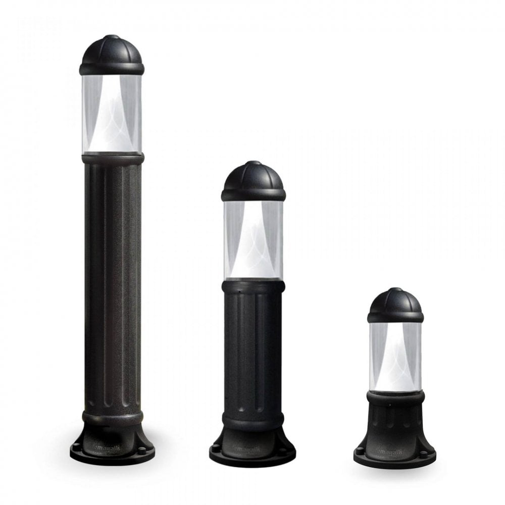 Sauro 1100 mm LED Bollard Post Light With LED Louver