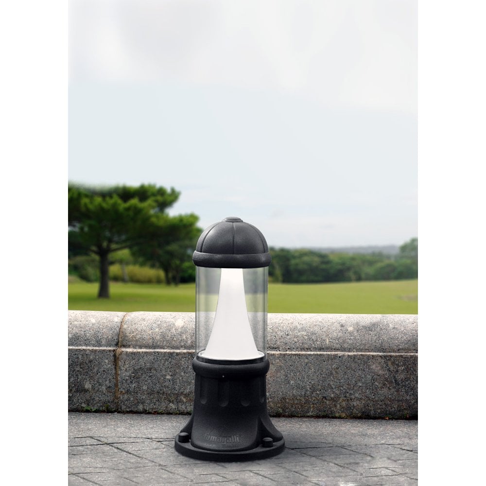 Sauro 500 mm LED Bollard Post Light With LED Louver