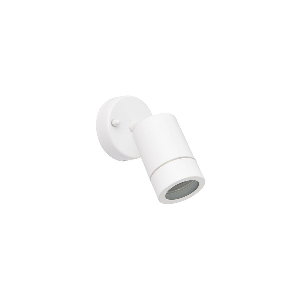 Palin Single Spotlight in Gloss White Finish IP44