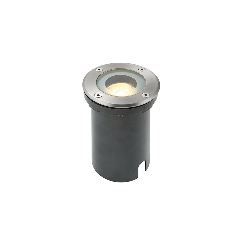Pillar Ground Light in Polished Stainless Steel IP65