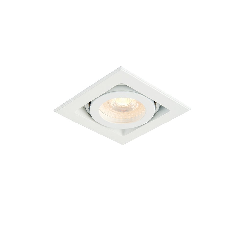 Xeno Single Downlight in Matt White
