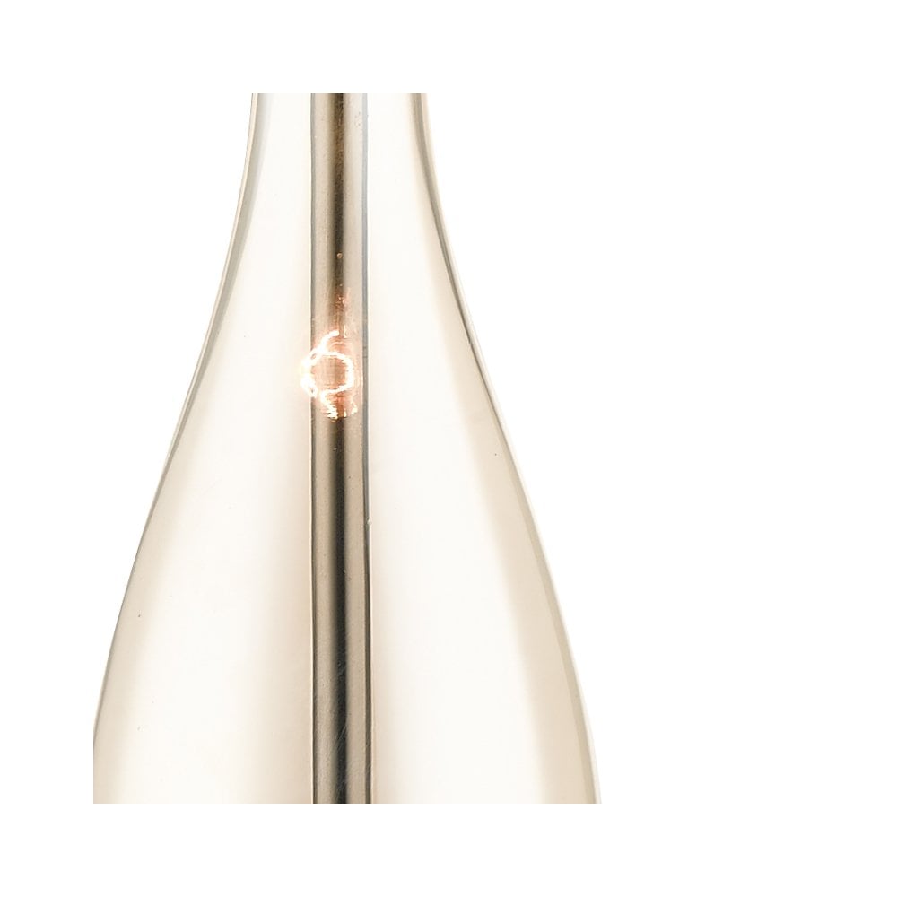 Dior Amber Glass Table Lamp with Shade