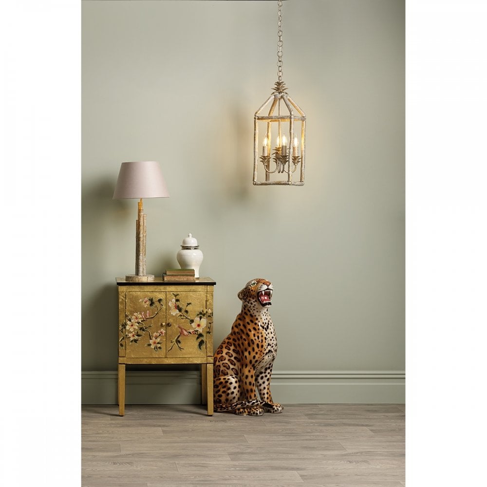 Pagoda Large Bamboo Table Lamp
