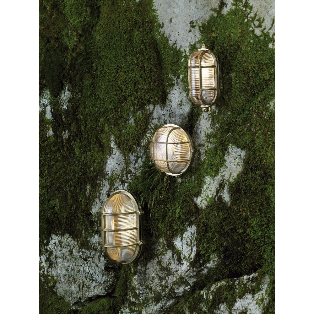 Admiral Round Wall Light Antique Copper