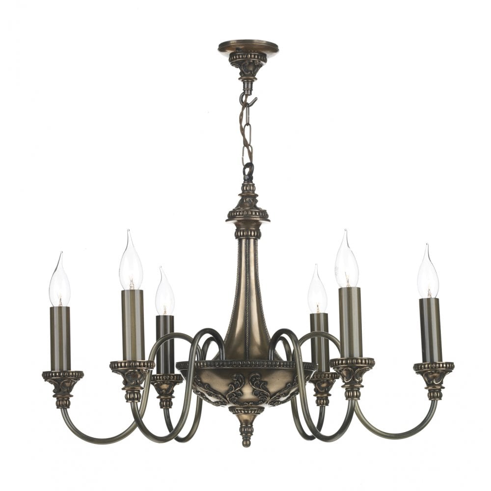 Bailey 6-Light Rich Bronze Fitting