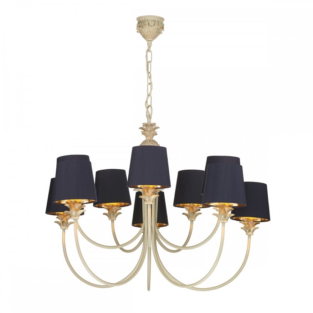 Cabana 10 Light Pineapple Pendant