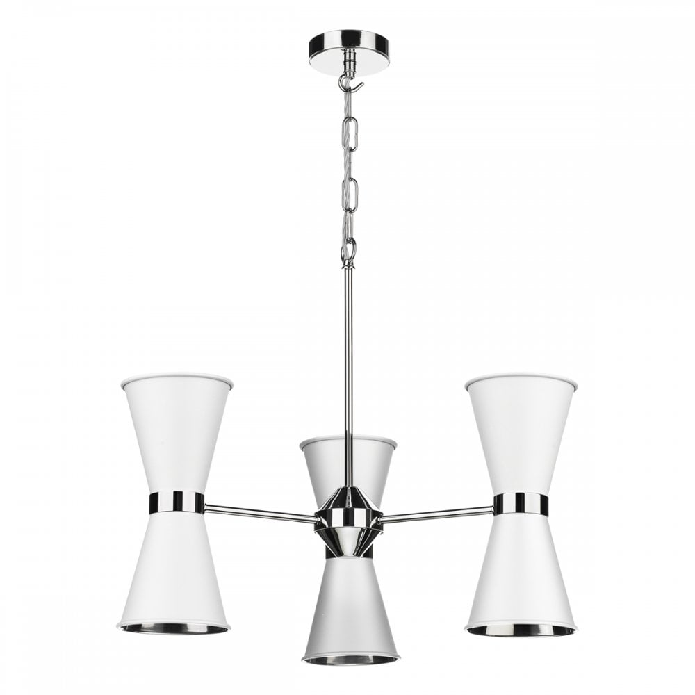 Hyde 6 Light Pendant Polished Chrome (Other Colours Available)