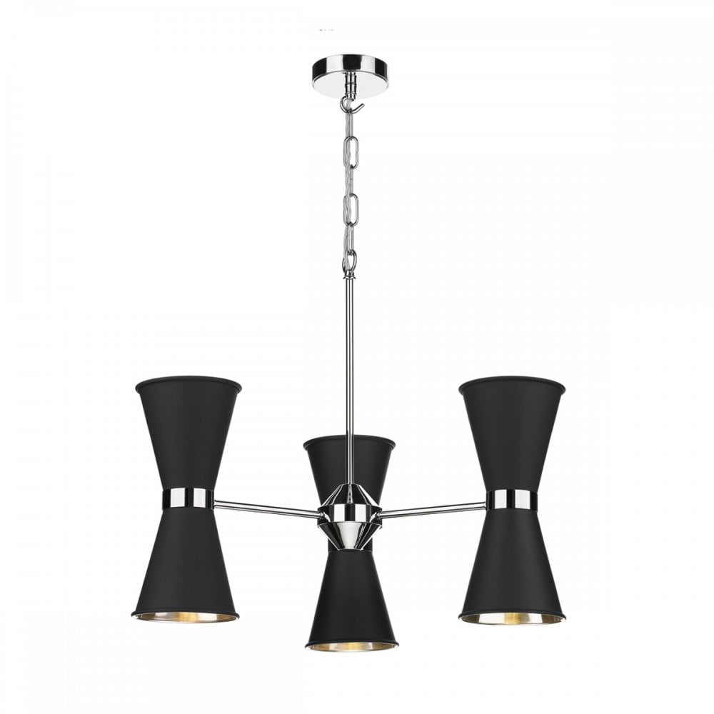 Hyde 6 Light Pendant Polished Chrome (Other Colours Available)