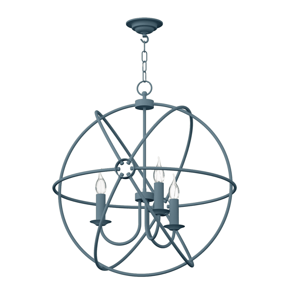 Orb Bespoke 3 Light 600mm Pendant (Choice of Colours)