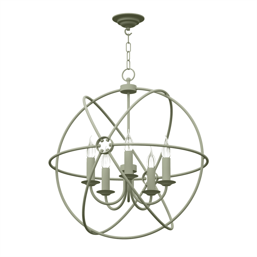 Orb Bespoke 5 Light 600mm Pendant (Choice of Colours)