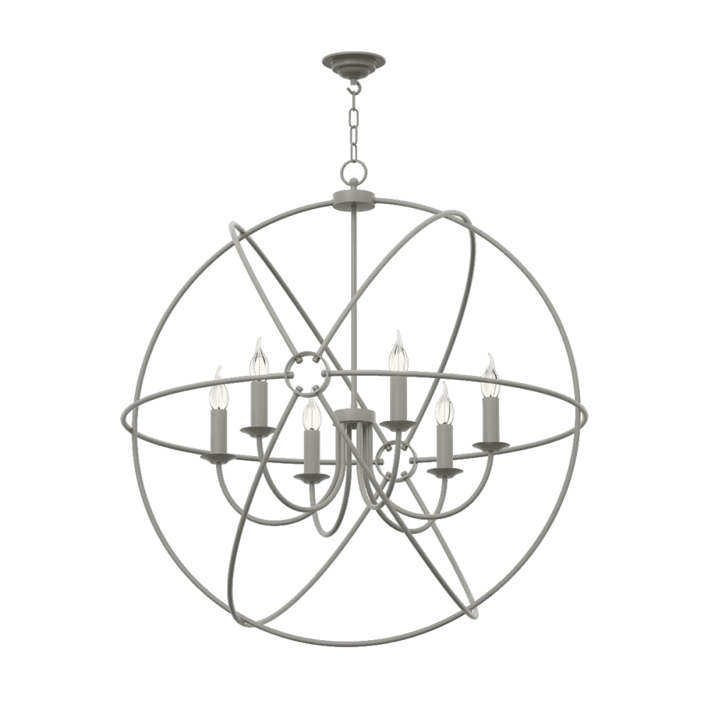 Orb Bespoke 6 Light 900mm Pendant (Choice of Colours)