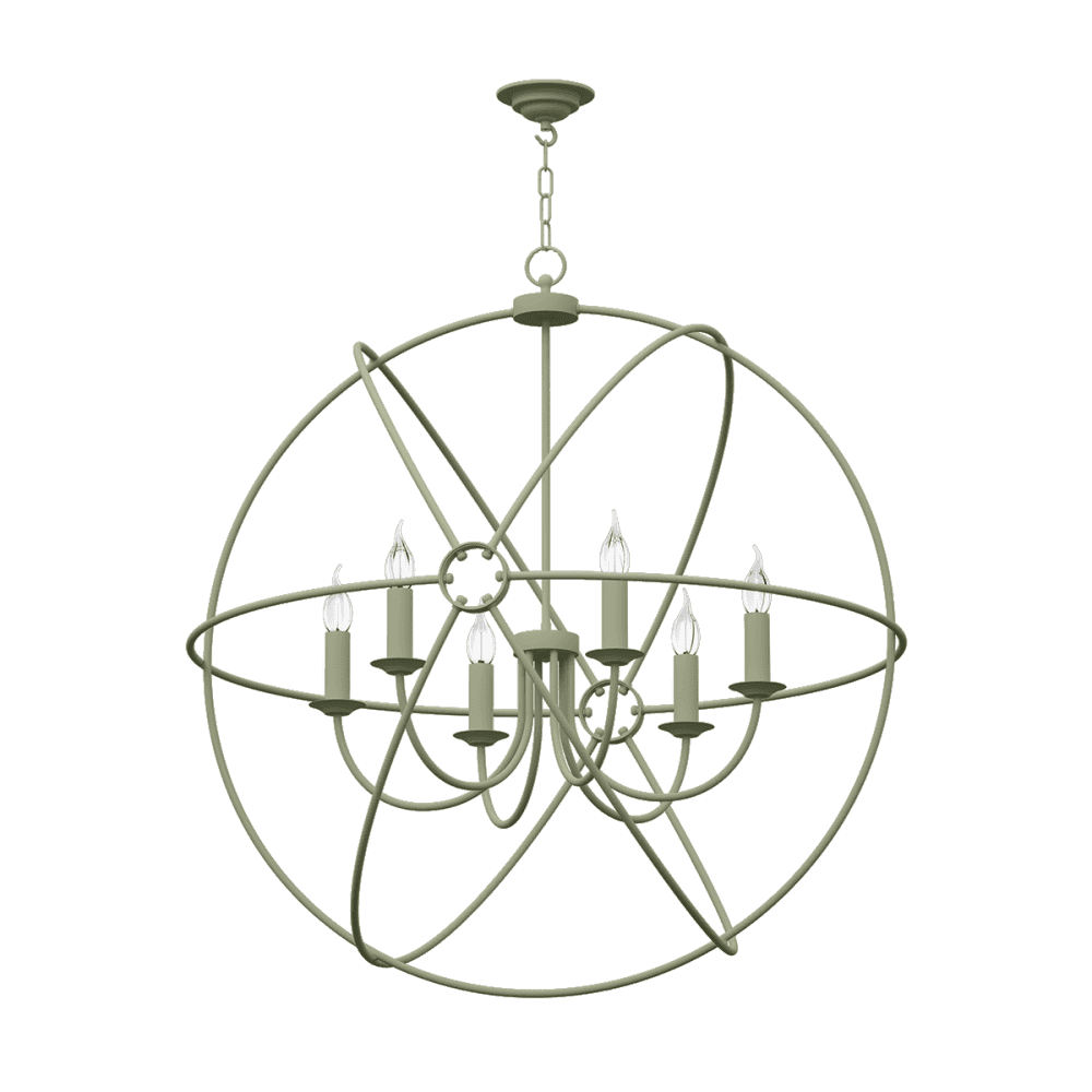 Orb Bespoke 6 Light 900mm Pendant (Choice of Colours)