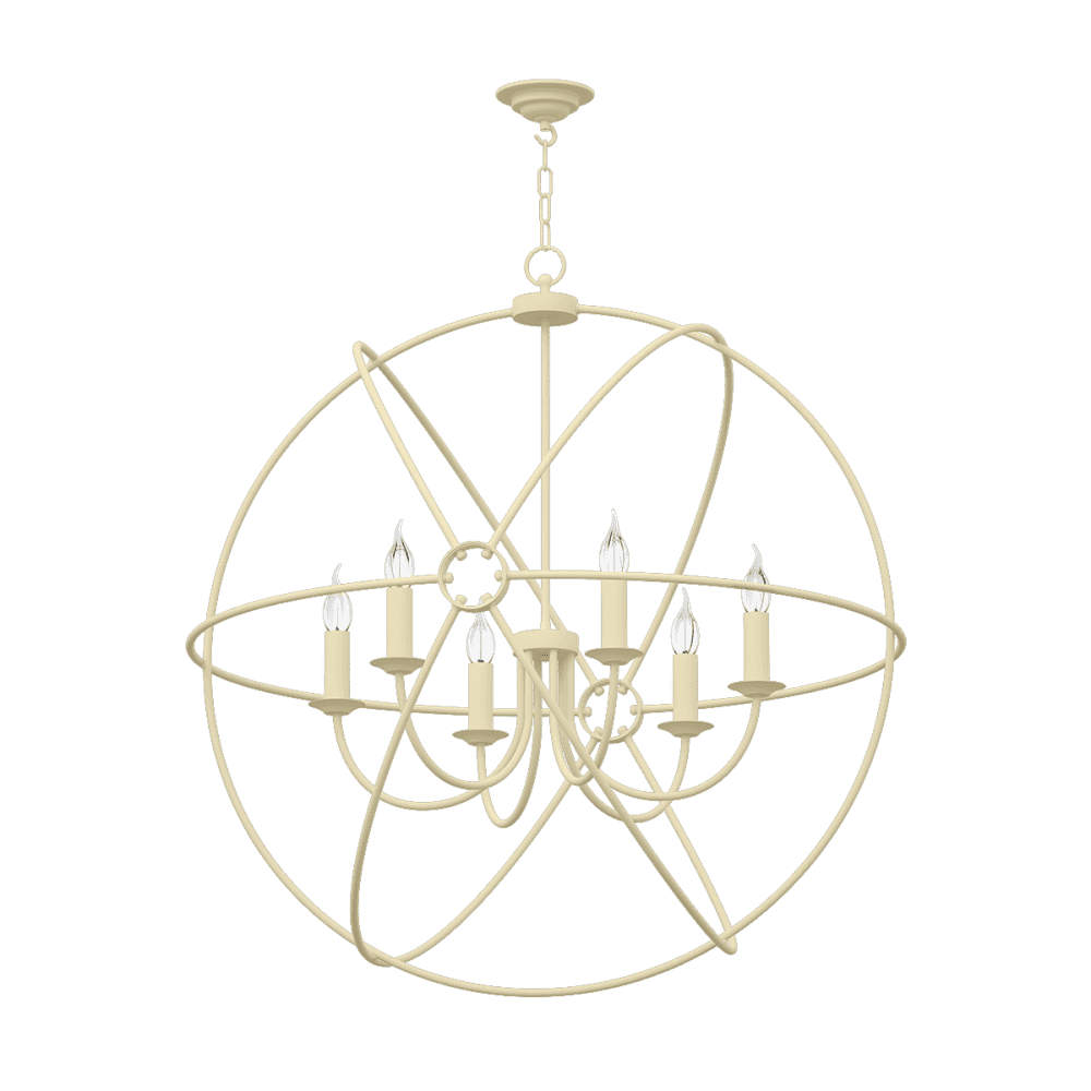 Orb Bespoke 6 Light 900mm Pendant (Choice of Colours)