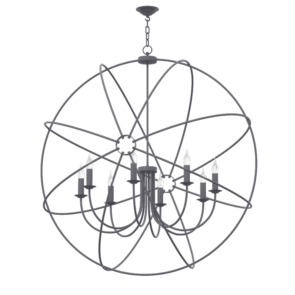 Orb Bespoke 8 Light 1200mm (Choice of Colours)