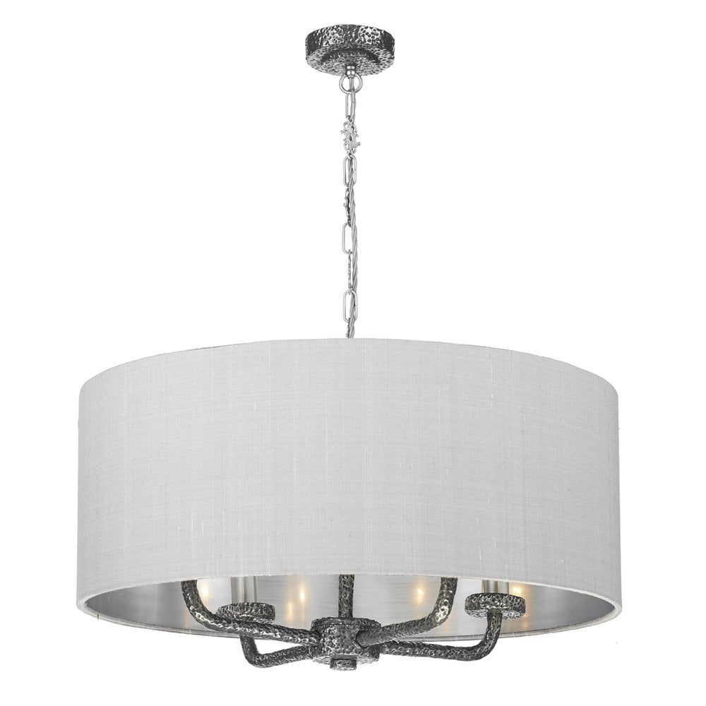 Sloane 4 Light Pendant Pewter