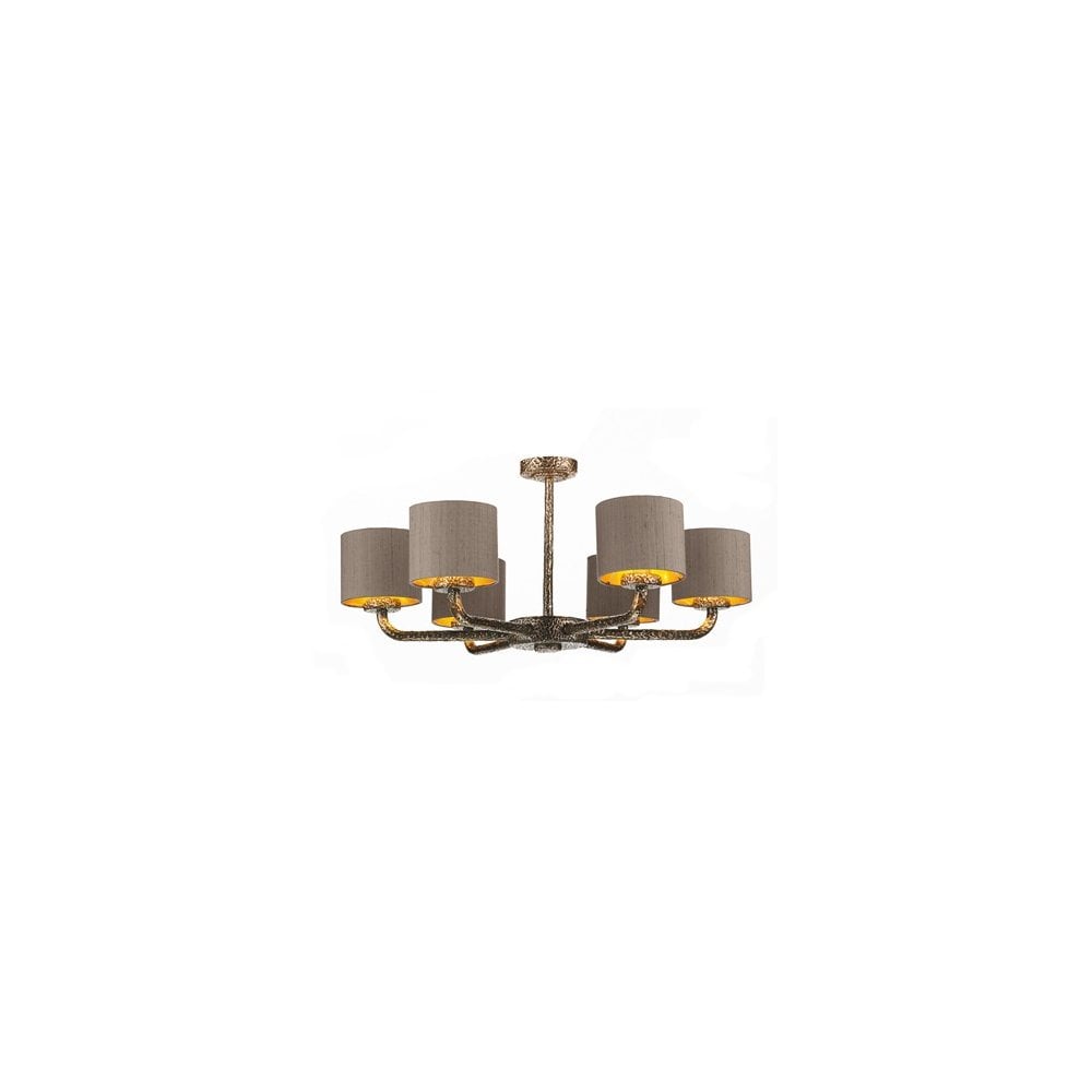 Sloane 6 Light Pendant Bronze
