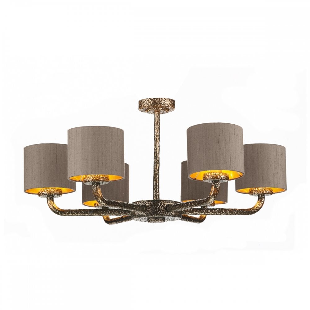 Sloane 6 Light Pendant Bronze