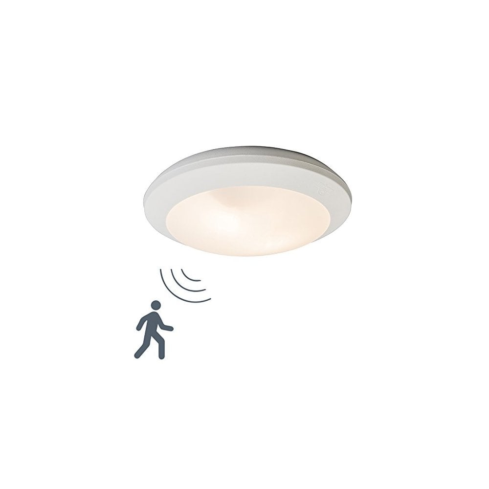 Umberta LED 11W Sensor Light White with Opal Diffuser