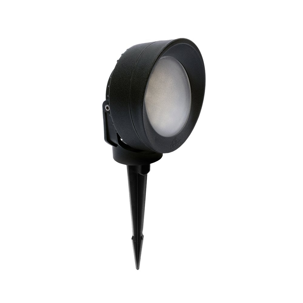 Tommy EL 10W LED Spike Floodlight Black with Frosted Diffuser