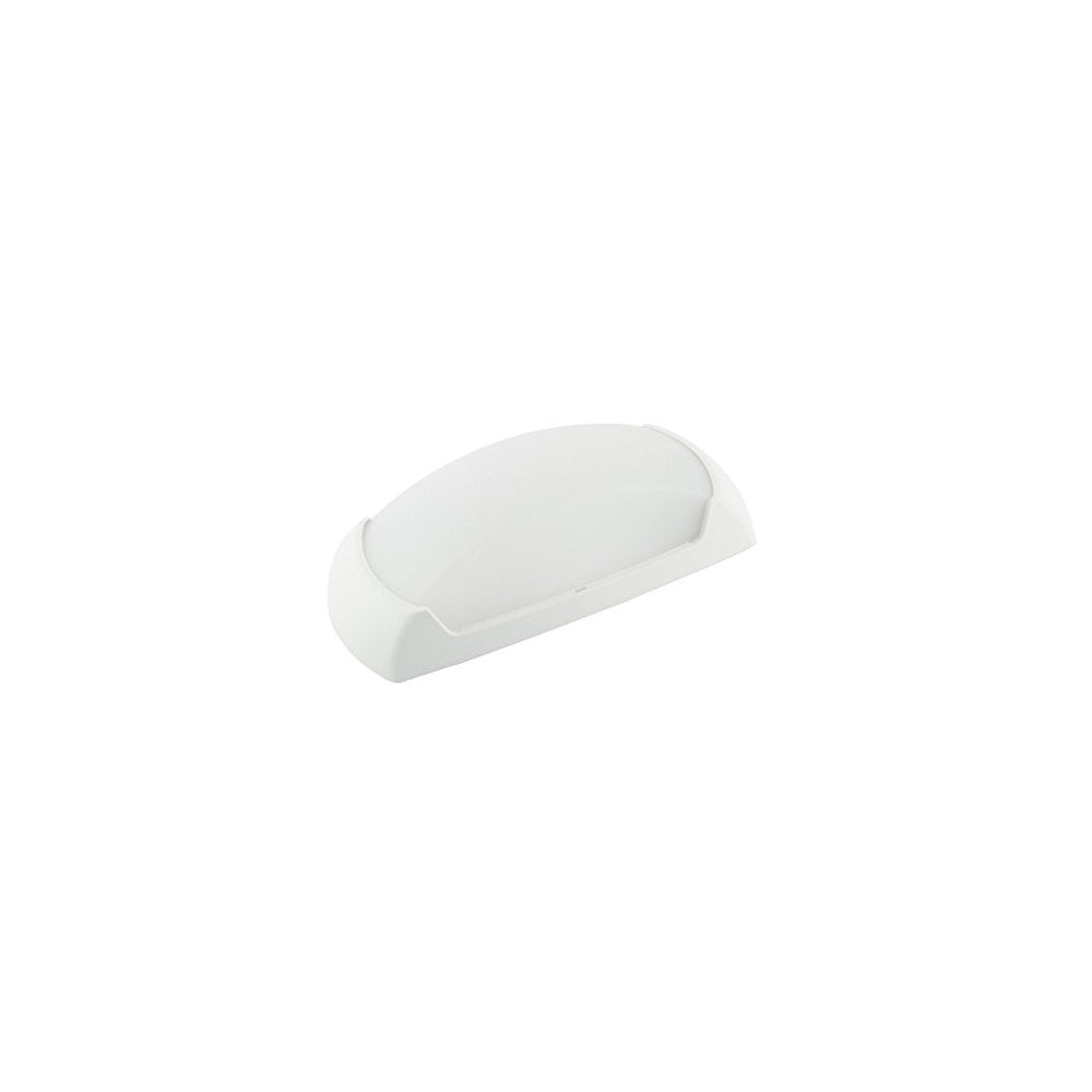 Francy E27 White Bulkhead with Opal Diffuser