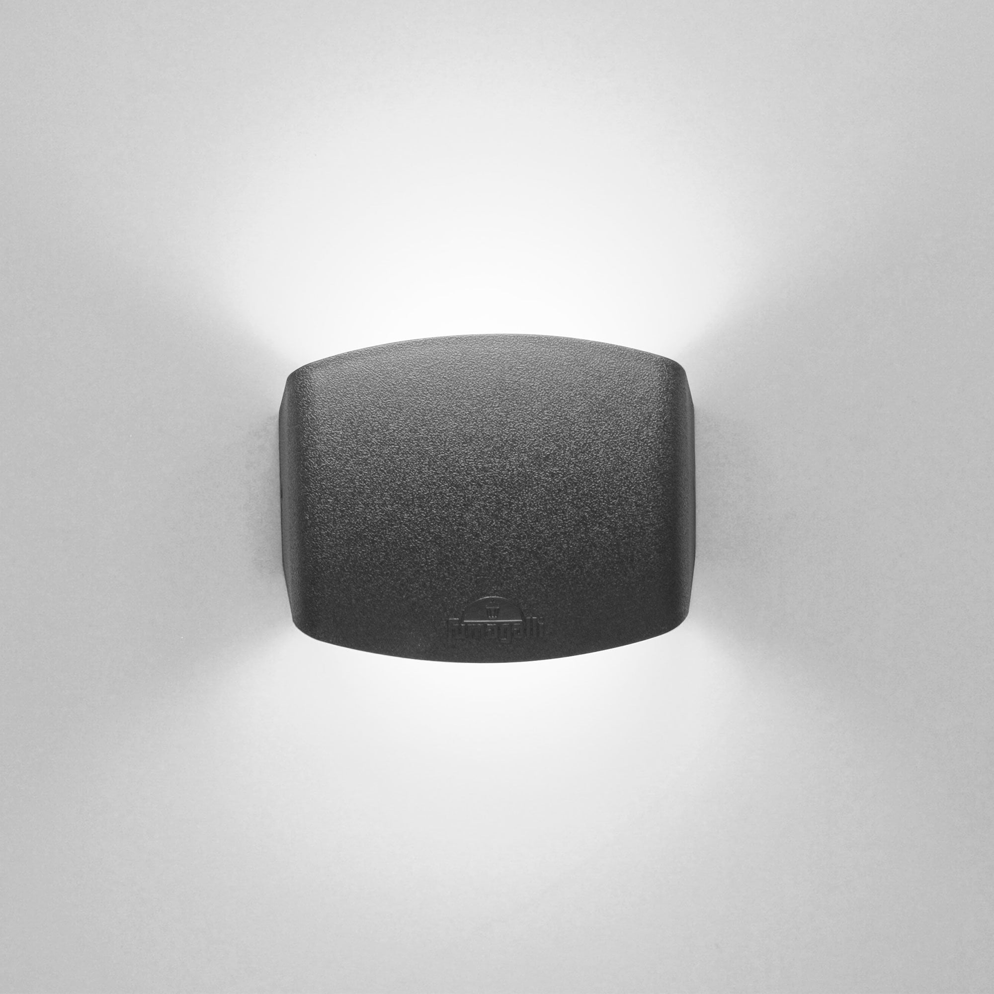 Abram 150 4W Up and Down LED Wall Light Black