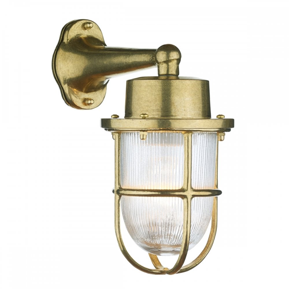 Harbour Outdoor Wall Light Brass IP64