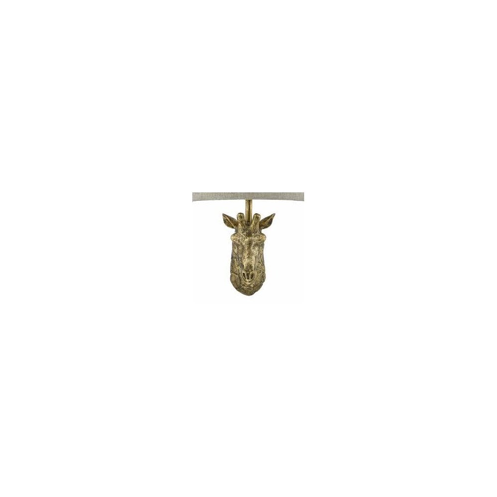 Sophie Wall Light in Gold with Horsehead C/W Shade