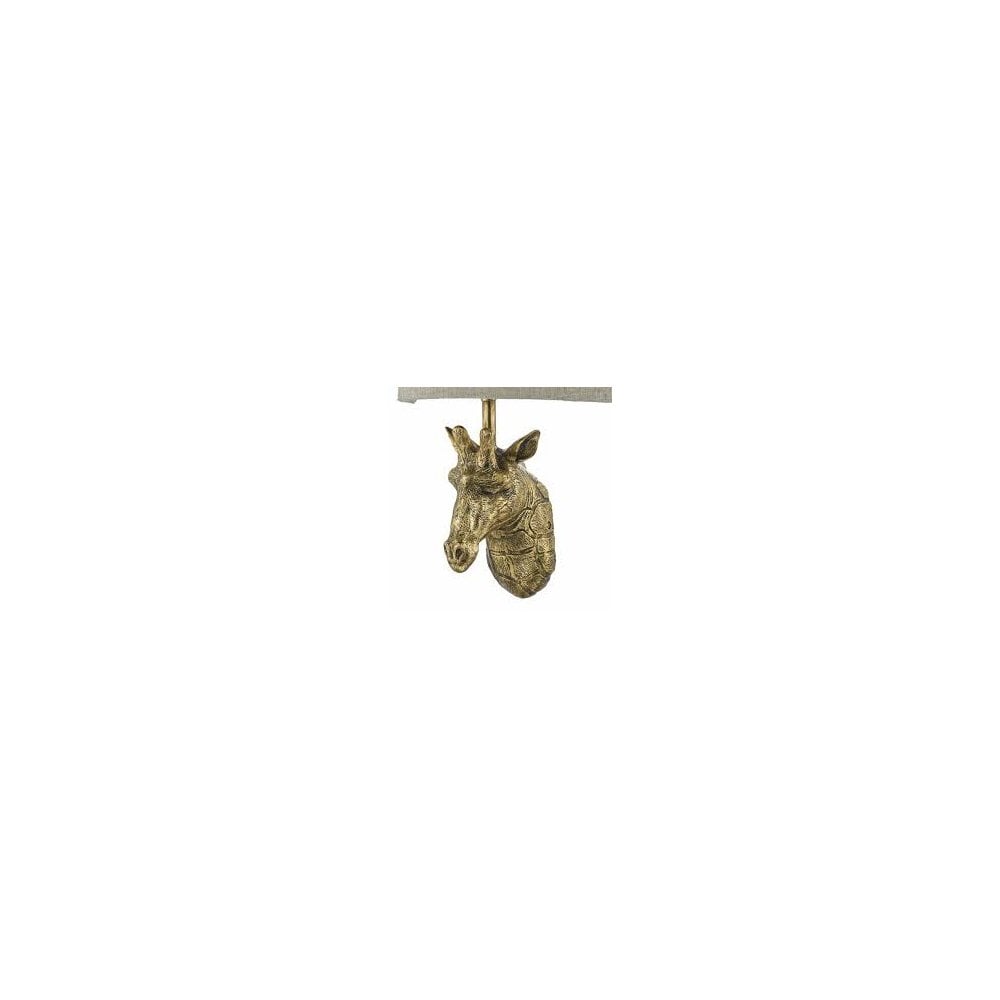Sophie Wall Light in Gold with Horsehead C/W Shade