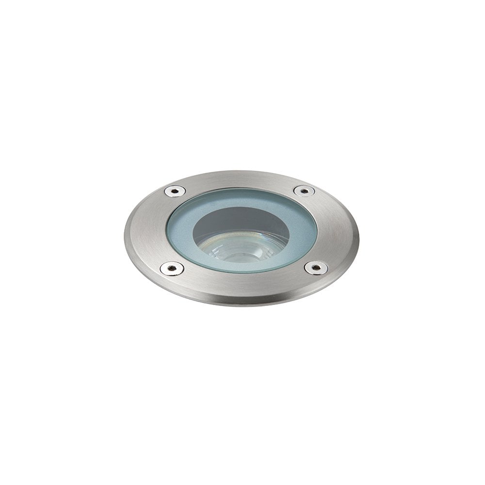 Pillar Ground Light in Polished Stainless Steel IP65