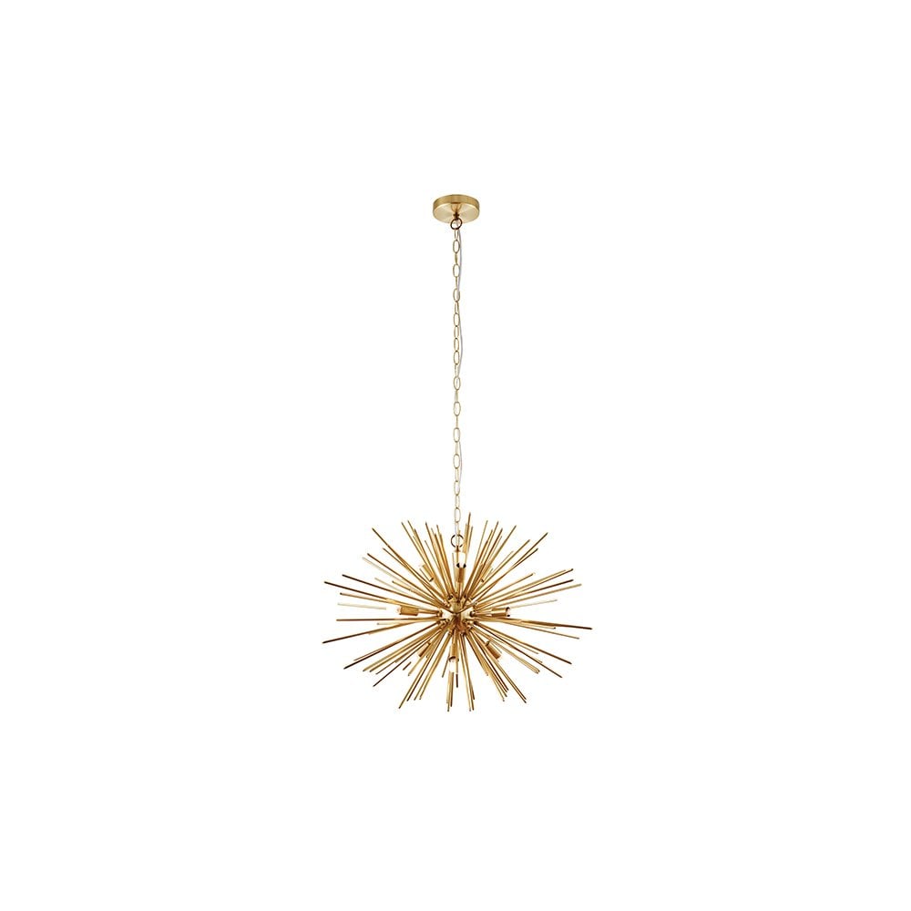 Orta 9 Light in Satin Gold