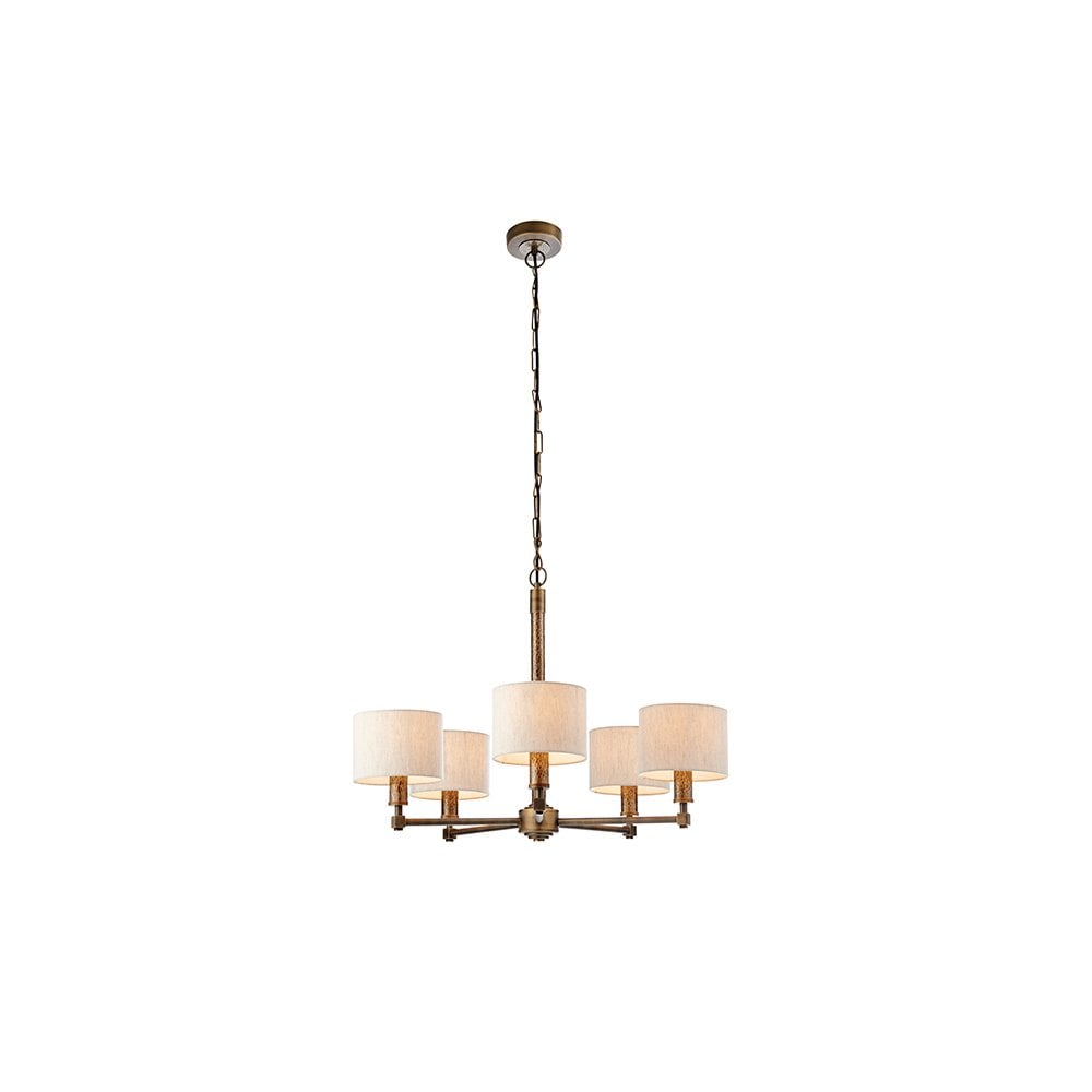 Indara 5 Light Pendant C/W Shades