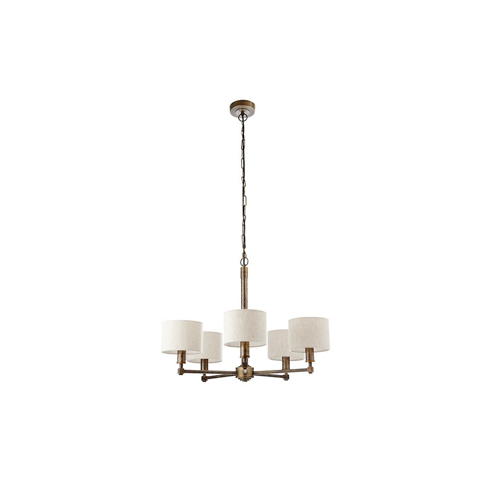 Indara 5 Light Pendant C/W Shades
