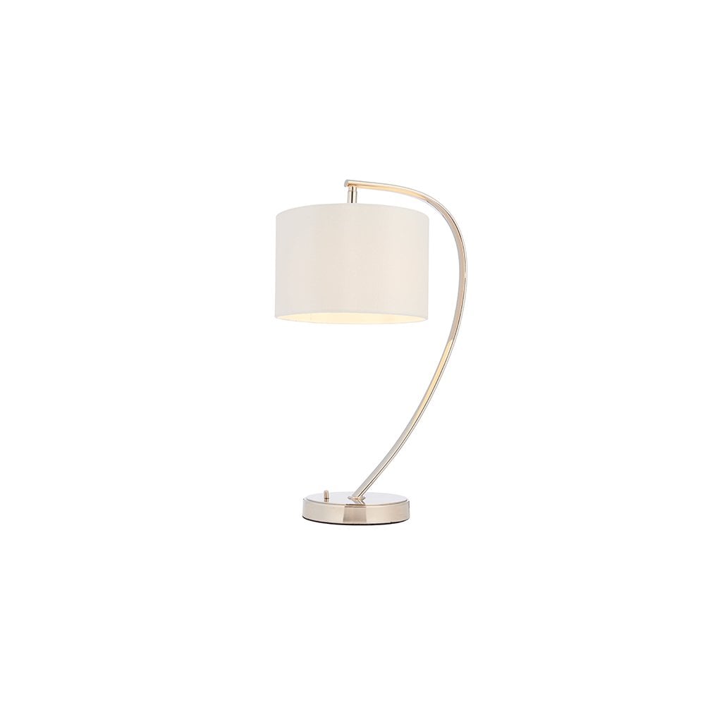 Josephine Curved Table Lamp C/W Shade