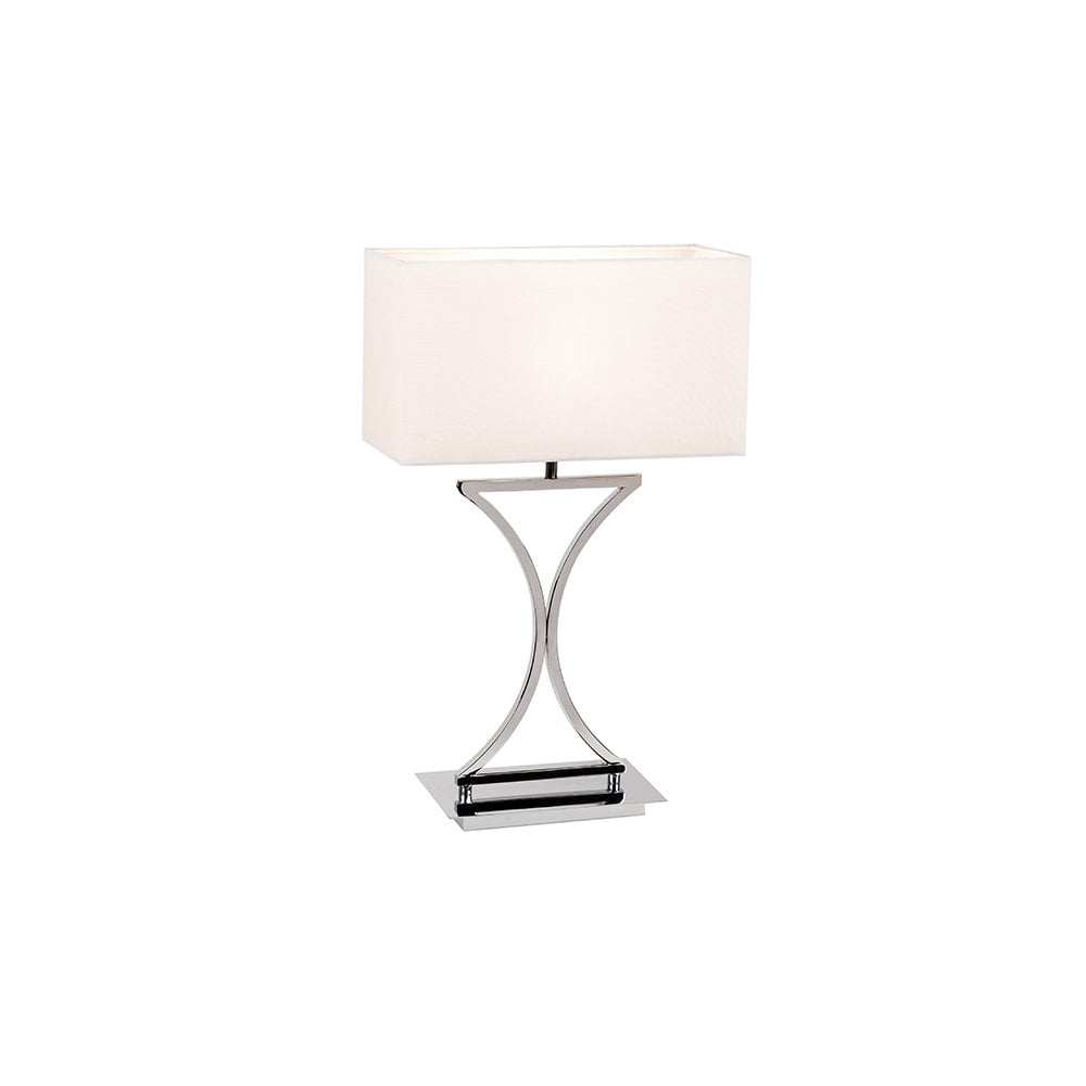 Epalle Table Lamp in Chrome C/W Shade