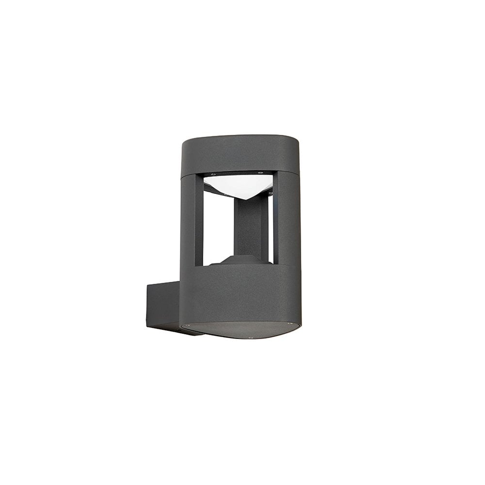 Tribeca Wall Light in Textured Grey IP54