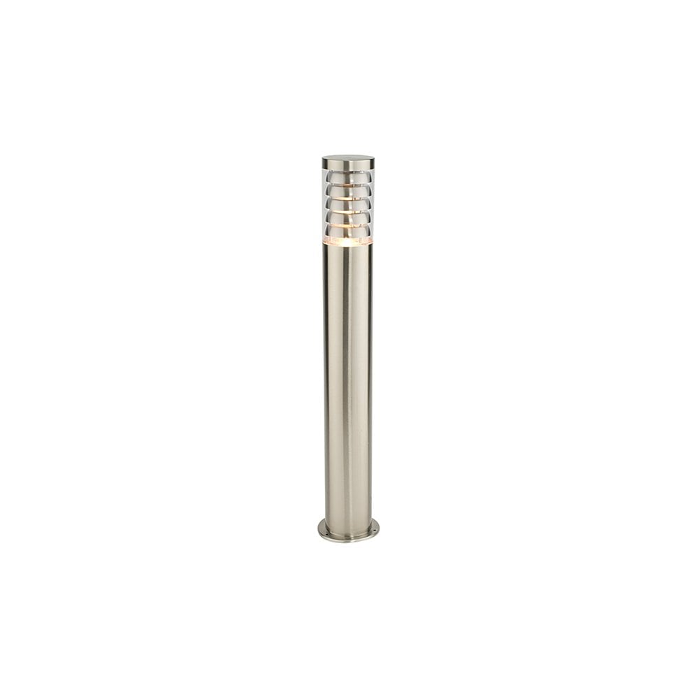 Tango Bollard Post Light 800mm in Brushed Stainless Steel IP44