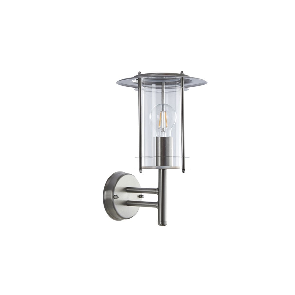 York Outdoor Wall Light in Stainless Steel IP44