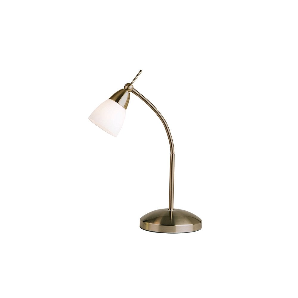 Range Touch Table Lamp in Antique Brass