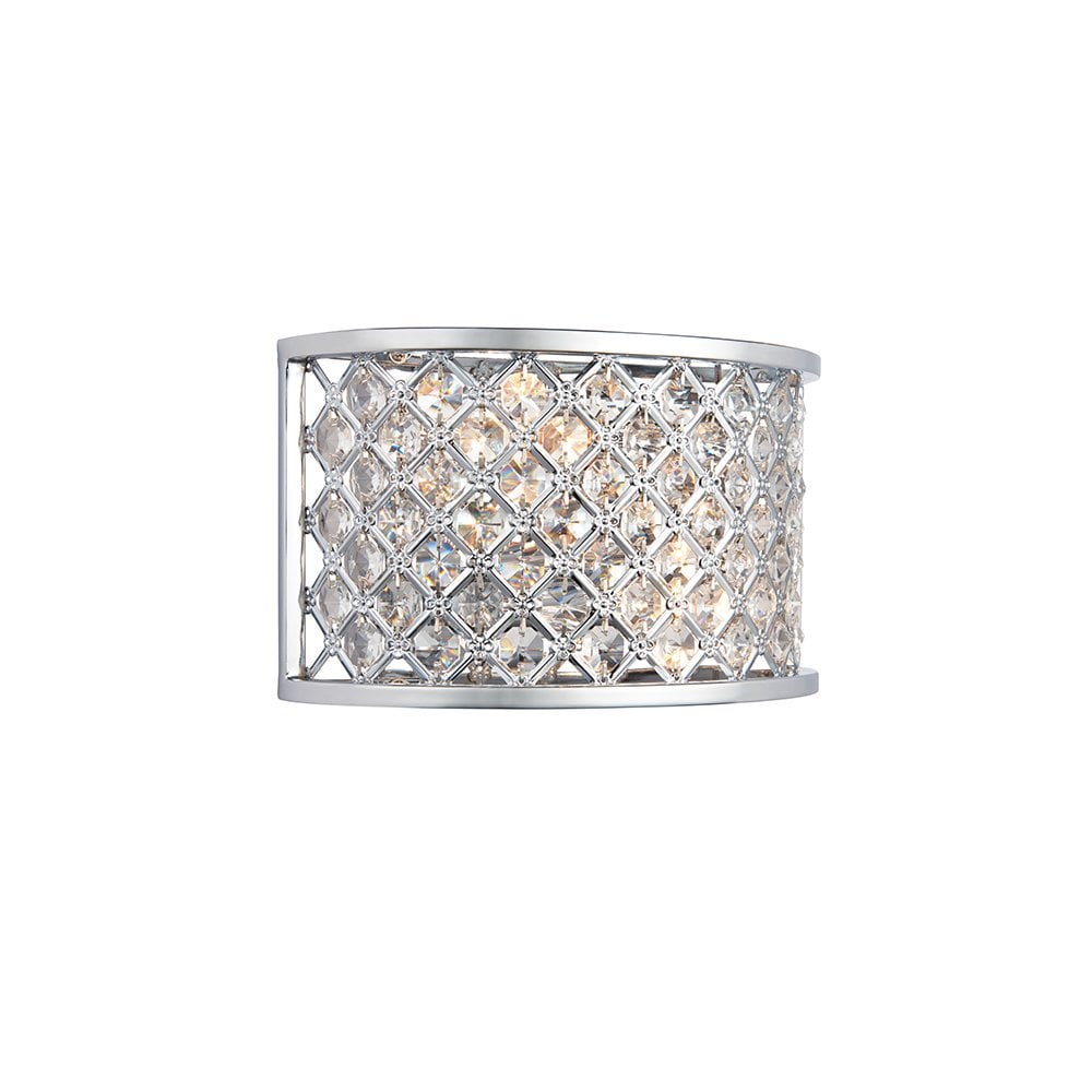 Hudson Wall Light in Chrome