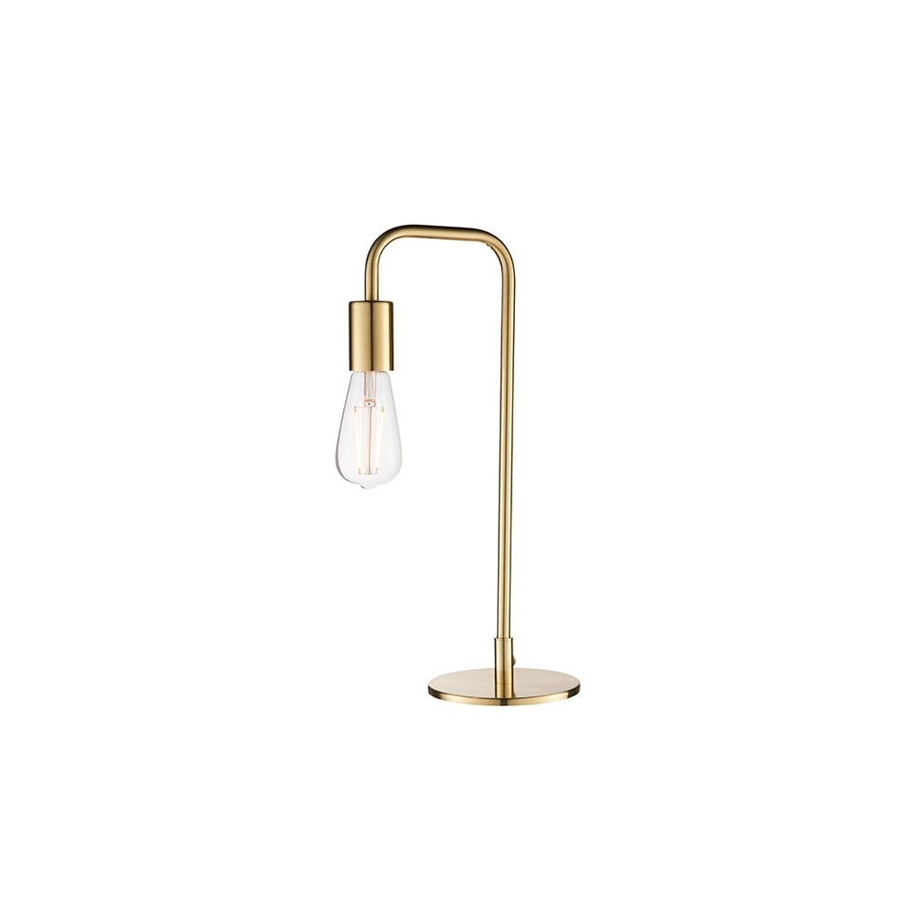 Rubens Brushed Brass Table Lamp