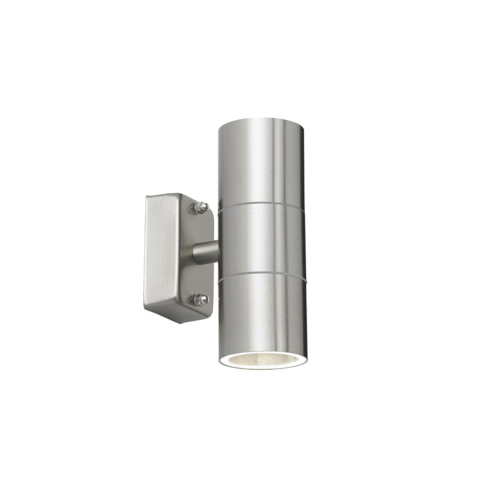Canon Up and Down Wall Light in Stainless Steel IP44
